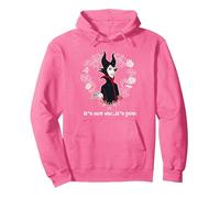 Disney Villains Maleficent It’s Not Me, It’s You Pullover Hoodie, Adult Unisex, Bright Pink, Medium