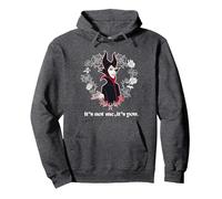 Disney Villains Maleficent It’s Not Me, It’s You Pullover Hoodie, Adult Unisex, Dark Heather Grey, Small