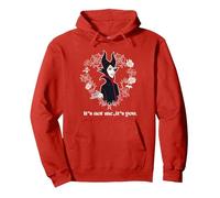 Disney Villains Maleficent It’s Not Me, It’s You Pullover Hoodie, Adult Unisex, Red, Large