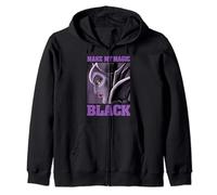Disney Villains Maleficent Make My Magic Black Portrait Zip Hoodie