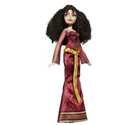 Disney Villains Mother Gothel Fashion Doll 11-Inch Tangled-Inspired Gown with Hidden Compartments, Decoder, Shoes, Flower, Sash, Purse & Comb