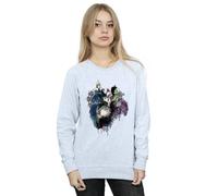 Disney Villains Sweatshirt In Grey Grey L