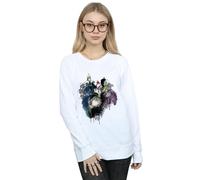 Disney Villains Sweatshirt In White White XXL