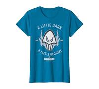 Disney Villains The Underworld A Little Dark A Little Gloomy T-Shirt, Women, Sapphire Blue, Medium