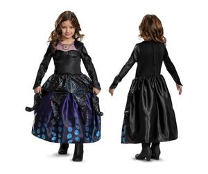 Disney Villains Ursula Child's Costume, Officially Licensed Little Mermaid, Comfortable Fit with Detailed Design, Age 7-8 Years