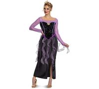 Disney Villains Ursula Classic Costume Ladies Licensed Fancy Dress Halloween