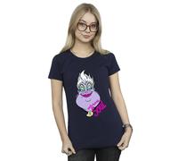 Disney Villains Ursula Unfortunate Soul Cotton T-Shirt In Navy Navy M