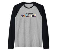 Disney Villains "Villainous Vacation" Disney Trip Matching Raglan Baseball Tee