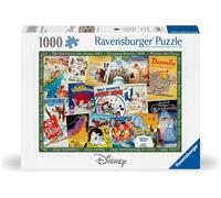 Disney Vintage Posters Puzzle 1000 Disney Jigsaw Puzzle