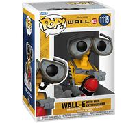 Disney WALL-E Funko POP Vinyl Figure | WALL-E w/ Fire Extinguisher, White, One Size