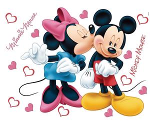 Disney Wall & Furniture stickers Minnie & Mickey Mouse 65x85cm large kids decals