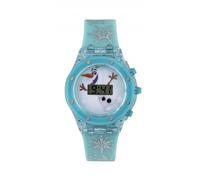 Disney Watches Frozen Digital Light Up Blue Silicone Strap Watch