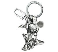 Disney Waving Minnie 2D Pewter Keyring,Multi-colored,1"