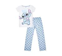 Disney We Love Stitch Ladies Long Pyjama Set
