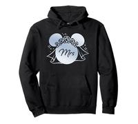 Disney Wedding Matching Minnie Bridal Veil Wife Bride Mrs Pullover Hoodie