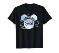 Disney Wedding Matching Minnie Mouse Bridal Veil Wife Bride T-Shirt