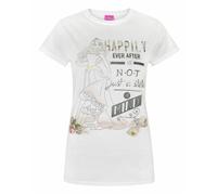 Disney White Aurora Short Sleeved T-Shirt Womens
