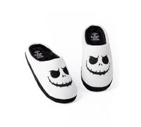 Disney White Jack Skellington Mule Slippers Womens