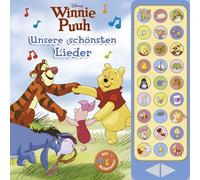 Disney Winnie Puuh: Unsere schönsten Lieder - 27-Button-Soundbuch: 27 bekannte Kinderlieder zum Mitsingen