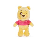 Disney Winnie The Pooh 25cm Plush with Twinkle Eyes, cuddly soft toy for kids an