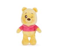Disney Winnie The Pooh 25cm Plush with Twinkle Eyes, cuddly soft toy for kids and adults for birthday and gift, from 0 years
