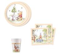 Disney Winnie The Pooh 52pc Table Set for 16