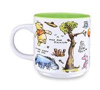 Disney Winnie the Pooh Allover Icons Ceramic Mug | Holds 13 Ounces