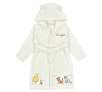 Disney Winnie the Pooh Baby Dressing Gown Personalised Piglet Eeyore Tigger Robe (Personalised Winnie the Pooh Robe, 12-18 Months)