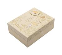Disney Winnie the Pooh Baby Keepsake Memory Box - My First Memory Box with Compartments for Baby Memories, Nursery Storage & Baby Shower Gift