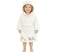 Disney Winnie the Pooh Baby Robe Dressing Gown Piglet Eeyore Tigger Hooded (Winnie the Pooh Robe, 2-3 Years)