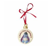 Disney Winnie The Pooh Baby's First Christmas Hanging Decoration - Eeyore