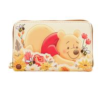 Disney: Winnie the Pooh Bees & Flowers Zip Around Wallet