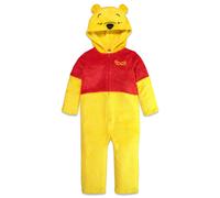 Disney Winnie the Pooh Big Boys Fleece Zip Up Coverall 14-16