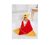 Disney Winnie The Pooh Bloom Hooded Blanket 70X132Cm Yellow
