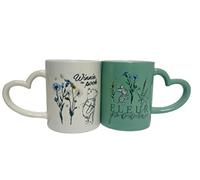 Disney Winnie The Pooh Ceramic Teapot/Cup & Saucer/ 2 Pack Mug Novelty Gift Box (2 Pack Mug Set)
