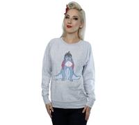 (XXL, Heather Grey) Disney Womens/Ladies Winnie The Pooh Classic Eeyore Sweatshirt