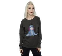 Disney Winnie The Pooh Classic Eeyore Sweatshirt In Mid Grey Mid Grey