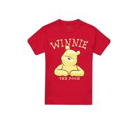 Disney Winnie The Pooh Classic Pooh Head Unisex T Shirt, Red, XXXX-Large