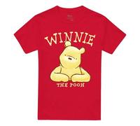 Disney Winnie The Pooh Classic Pooh Head Unisex T Shirt, Red, Large