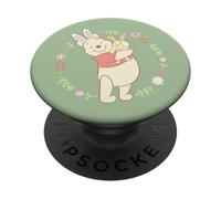 Disney Winnie the Pooh Easter Bunny Hug Pastel Spring Flower PopSockets Adhesive PopGrip