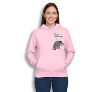 Disney Winnie the Pooh Eeyore adults hoodie - pullover hooded sweatshirt, kangaroo pocket | Light Pink | S-5XL | officially licensed, machine-washable