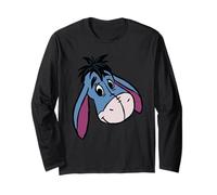 Disney Winnie the Pooh Eeyore Happy Big Face Costume Long Sleeve T-Shirt