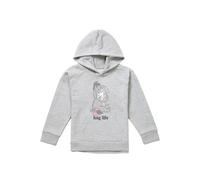 Disney Winnie The Pooh Eeyore Hug Life Valentine'S Day Youth Kids Pull-Over Hoodie, Athletic Heather in Grey | Size: 7-8 Years Disney Grey 7-8 Years