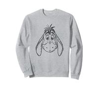 Disney Winnie The Pooh Eeyore Sketchy Face Sweatshirt