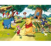 Disney Winnie The Pooh Giant Wall Poster, Paper, Multi-Colour, 255 x 180 cm