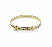 Disney Winnie The Pooh Gold Plated Sterling Silver Bangle