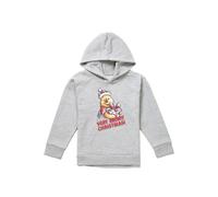 Disney Winnie The Pooh Have A Very Merry Christmas Youth Kids Pull-Over Hoodie, Athletic Heather in Grey | Size: 9-11 Years Disney Grey 9-11 Years