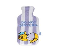 Disney Winnie the Pooh Hot Water Bottle | Officially Licensed | Do Not Disturb | Soft Plush Cover | 500ml | Cosy Gift | Mad Beauty
