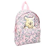 Disney Winnie The Pooh Made For Fun - Backpack for Girls School Kindergarten - Pink - Size 31 x 22 x 9 cm