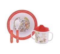 Disney Winnie The Pooh Melamine 4 Piece Dinner Set Disney Multicolor